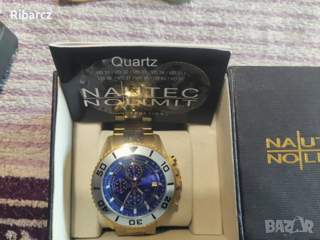 Мъжки чисто нов масивен часовник NAUTEC NO LIMIT Diver.(30ATM)