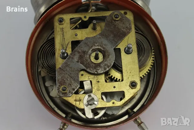 Ретро Чехословашки Будилник PRIM С Две Камбанки, снимка 10 - Антикварни и старинни предмети - 56618799