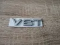Ауди Audi V6T сребристи емблеми, снимка 1