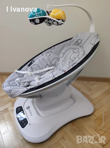 Бебешка люлка 4moms mamaroo 4, снимка 3 - Детски люлки - 56562187