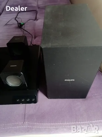 Домашно кино Philips 5.1 300W, снимка 3 - Плейъри, домашно кино, прожектори - 56706453