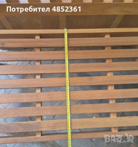 Дървена Пейка марка Wilko, снимка 6 - Градински мебели, декорация  - 56748053