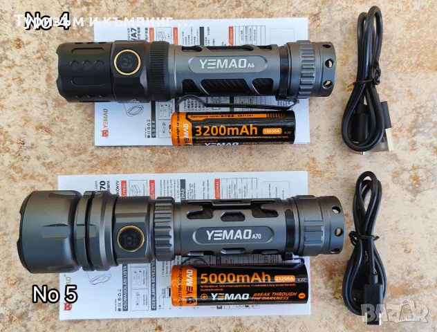 Тактически LED прожектор Yemao A6 / YemaoA60