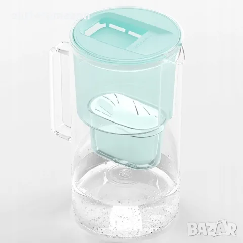 Кана за филтриране Wessper D2 BOROSILICATE 3L, 4 филтъра, цвят мента, боросиликатно стъкло

Очаквана