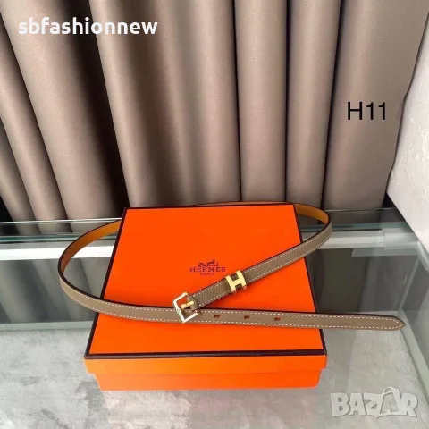 Hermes ❣️ Prada естествена кожа колан, снимка 5 - Колани - 56619427