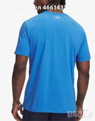 UNDER ARMOUR Sportstyle Logo Update SS Blue/White

, снимка 2 - Тениски - 56617938