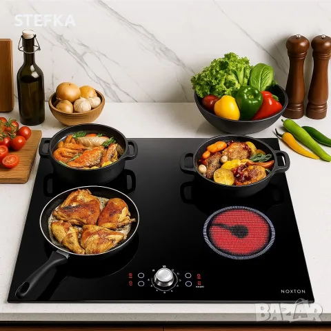 Стъкло керамичен плот 155€ нов, снимка 2 - Печки, фурни - 56570835