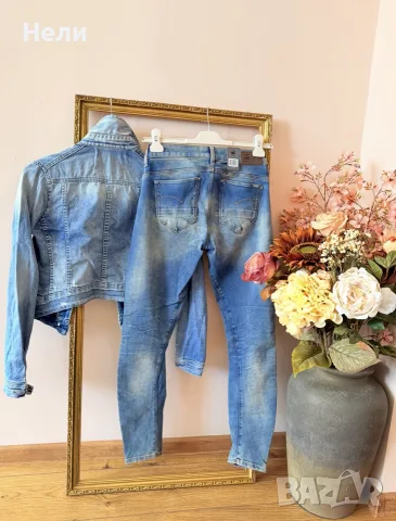 G-Star Raw Дамски нови дънки и яке, снимка 3 - Дънки - 56736757