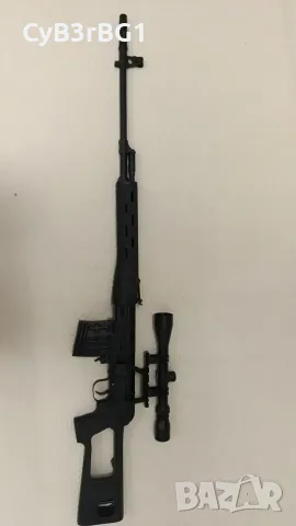 Airsoft снайпер SVD Dragunov комплект, снимка 3 - Въздушно оръжие - 56742645