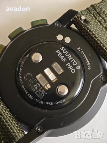 SUUNTO 9 PEAK PRO SAPPHIRE WR 100M, снимка 11 - Мъжки - 56612368