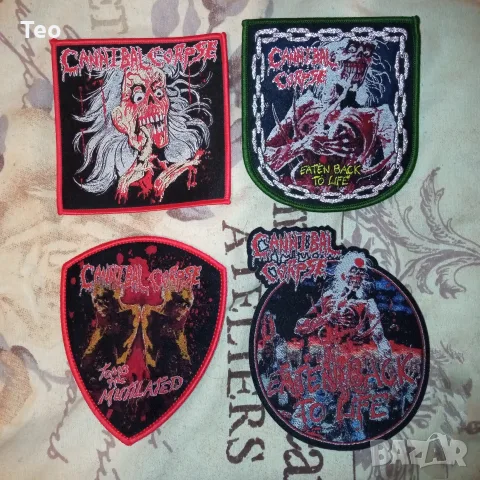 Оригинални нашивки на Cannibal Corpse