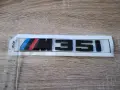 черна емблема BMW M35i, снимка 3