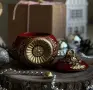 Молд буркан коледна топка ретро две части , снимка 3