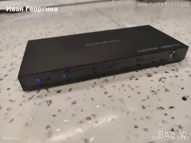 HDMI сплитер 1 вход 4 изхода 4K 60Hz