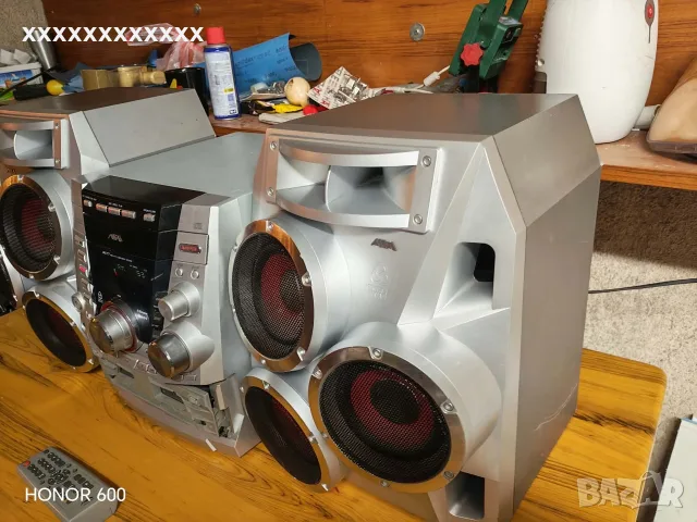 аудиосистема aiwa 2x225 w, снимка 3 - Аудиосистеми - 56713819