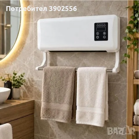 електрическата стена печка , снимка 2 - Отоплителни печки - 56604910