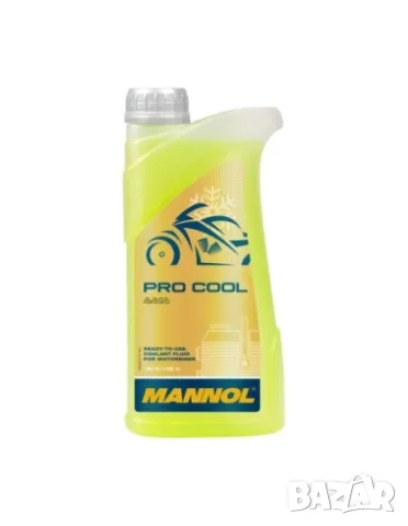 Антифриз готов за употреба MANNOL Pro Cool жълт 1 л