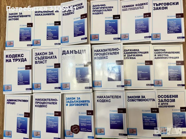 учебници и сборници по право , снимка 2 - Специализирана литература - 56589042