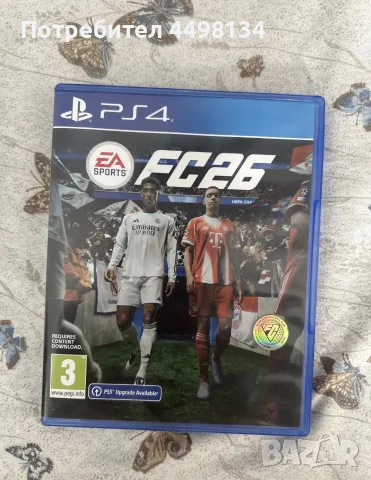 FC 26, за PS4. Като нова, без драскотина!