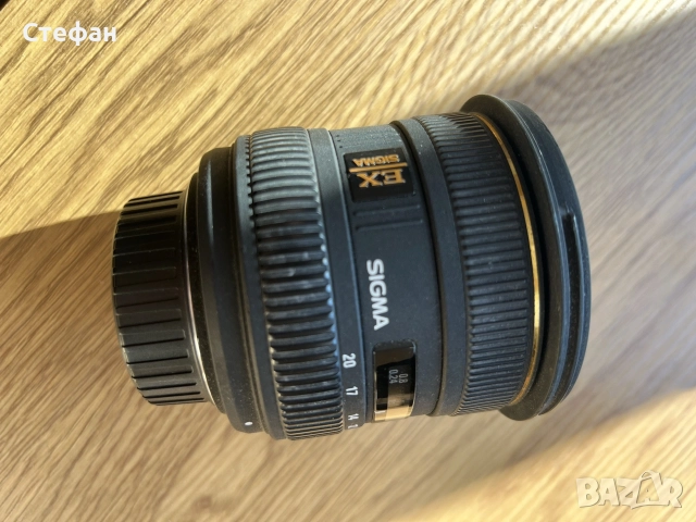Обектив Sigma 10-20mm ултраширокоъгълен, снимка 7 - Обективи и филтри - 56552721