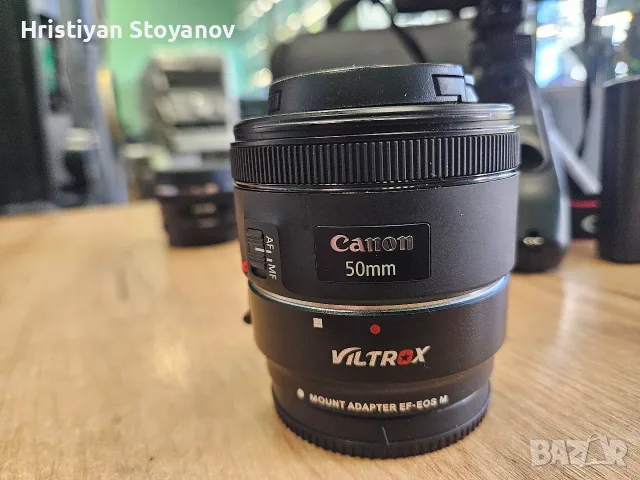 ПРОДАВА СЕ Canon EOS M50 , снимка 3 - Фотоапарати - 56633634