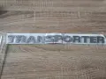 Volkswagen Transporter сребрист надпис, снимка 3