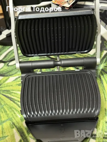 ЧИСТО НОВ Смарт грил Tefal OptiGrill+ GC712D (2000W), снимка 4 - Скари - 56641438