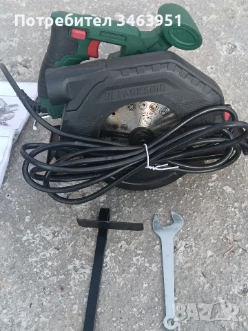 РЪЧЕН ЦИРКУЛЯР PARKSIDE RHKS 750 A1, снимка 2 - Триони и циркуляри - 56633938