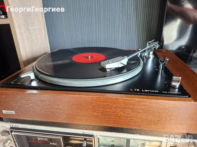 LENCO L 78 turntable. , снимка 9 - Грамофони - 56632771