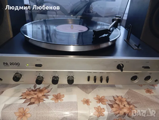 Немски Грамофон Ziphona стерео сс колони, снимка 3 - Грамофони - 56636711