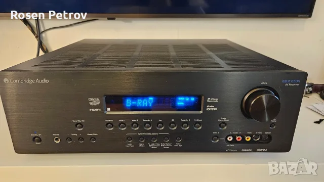 Усилвател Cambridge audio azur  650R, снимка 5 - Ресийвъри, усилватели, смесителни пултове - 56681210