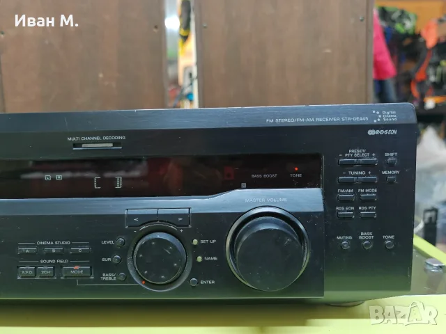 Усилвател Sony STR-DE445 , снимка 3 - Ресийвъри, усилватели, смесителни пултове - 56563931