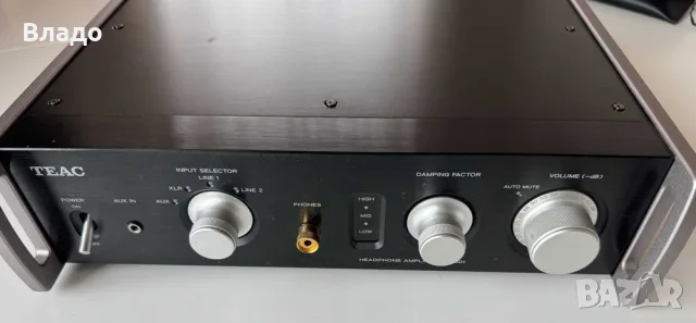 Слушалков усилвател и предусилвател TEAC HA-501 (Class-A, Dual Mono) – Отлично състояние