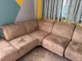 Ъглов диван с релакс механизми , снимка 1
