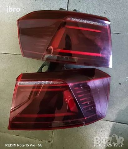 външни стопове за VW Passat фейслифт комби LED