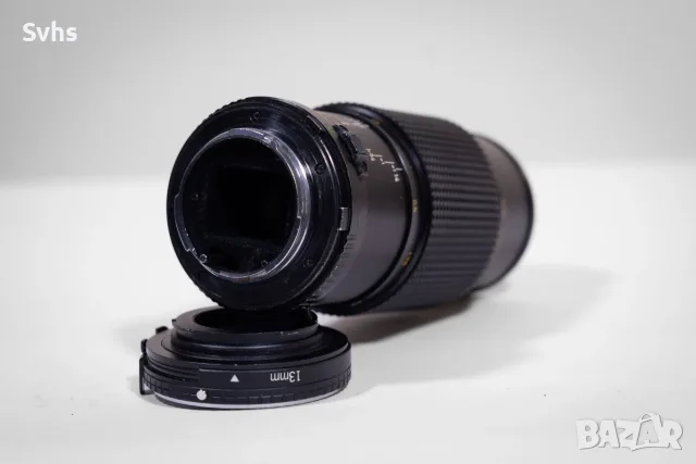 Обектив Minolta MD Macro 100mm f/4, снимка 4 - Обективи и филтри - 56686180