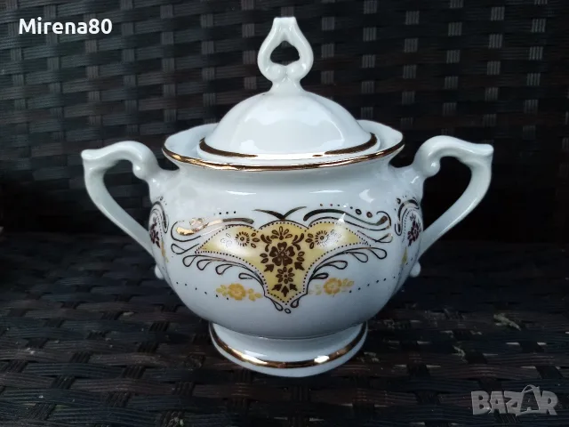 * Изида * - луксозен сервиз за ЧАЙ нов !, снимка 6 - Сервизи - 56639028