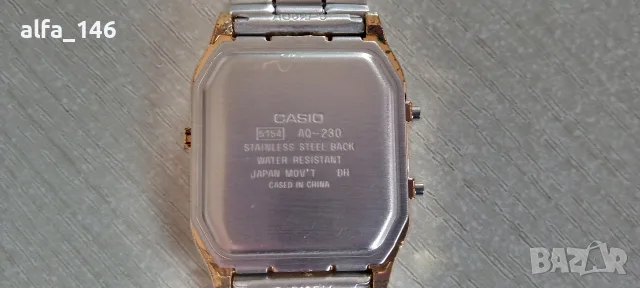 Мъжки часовник Casio AQ-230, снимка 4 - Мъжки - 56627169