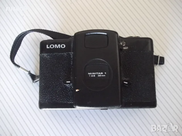 Фотоапарат "LOMO LC-A" с обектив "Minitar 1 32mm" работещ