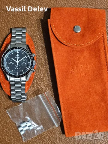 Alpha Speedmaster Homage, снимка 5 - Мъжки - 56682771