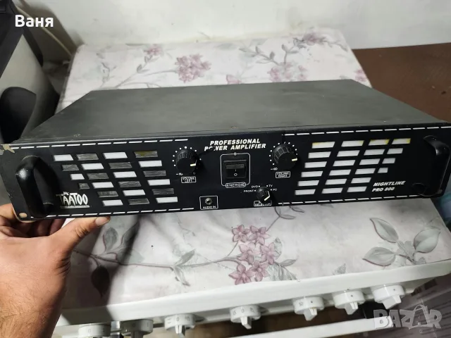  Усилвател McTaatoo Nightline Pro 800 (2x400W) 