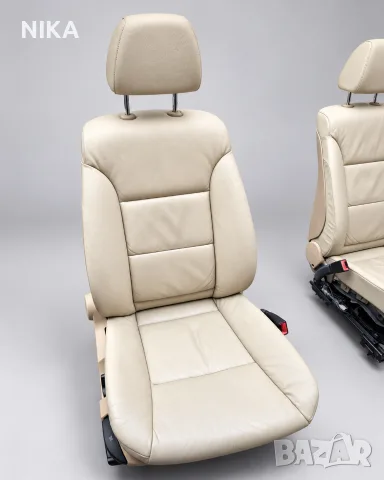Кожени предни седалки за BMW E60 / 5, снимка 2 - Аксесоари и консумативи - 56747107