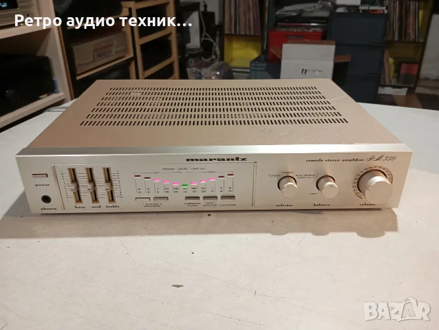 Усилвател MARANTZ PM350, снимка 7 - Ресийвъри, усилватели, смесителни пултове - 56556122