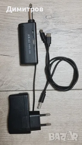 Безжични микрофони AKAI AMD 300, снимка 3 - Микрофони - 56684920