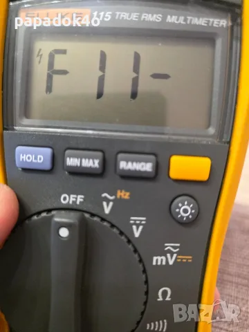 Мултиметър, мултицет fluke 115, снимка 6 - Друга електроника - 56635953
