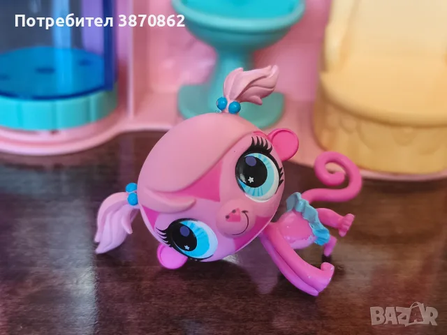 Littlest Pet Shop (LPS/Hasbro) Minka Mark Monkey (2012 г.), снимка 5 - Фигурки - 56566877