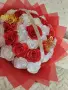 Букети от сатенени рози , снимка 1