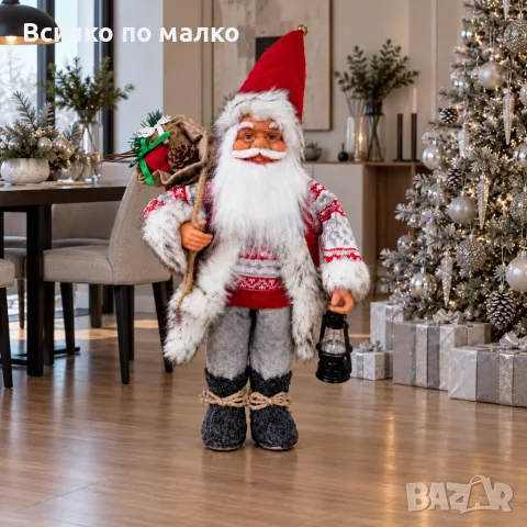 Дядо Коледа 60см., снимка 4 - Декорация за дома - 56574043