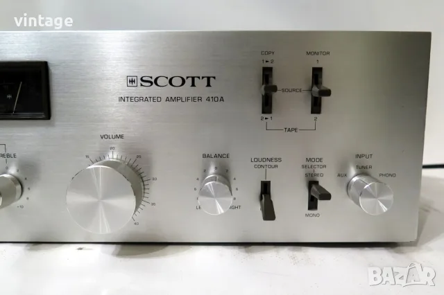 Scott 410A Stereo Integrated Amplifier, снимка 3 - Ресийвъри, усилватели, смесителни пултове - 56634553
