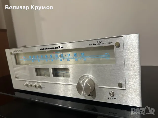 Тунер Marantz model 2020, снимка 4 - Ресийвъри, усилватели, смесителни пултове - 56712659